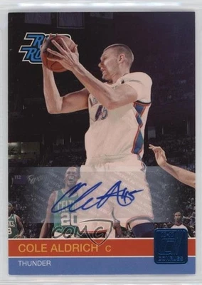 2010-11 Donruss Rated Rookie Signatures /399 Cole Aldrich #238 Rookie Auto RC - Image 1 of 2