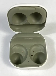 Funda de carga original Samsung Galaxy Buds 2 SM-R177 SOLO blanca oliva de distribuidor - Imagen 1 de 3