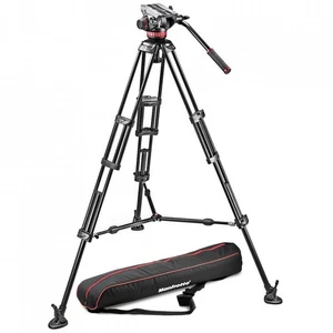 Manfrotto Tripod Model MVH502A and Bag Model 110125 New without Box - Picture 1 of 2