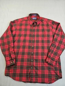 Sir Pendleton Button Up Shirt Fine Worsted Wool Brodie Tartan Sz Xlg Long - Picture 1 of 13