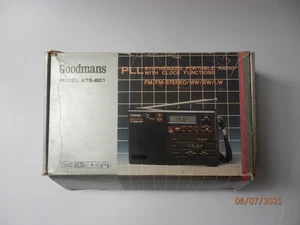 Goodmans ATS-801 Portable Radio with clock FM / MW / SW / LW - Picture 1 of 6