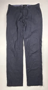 Pantalón Kentfield Banana Republic para hombre gris oscuro talla 33 X 34 100 % algodón - Imagen 1 de 8