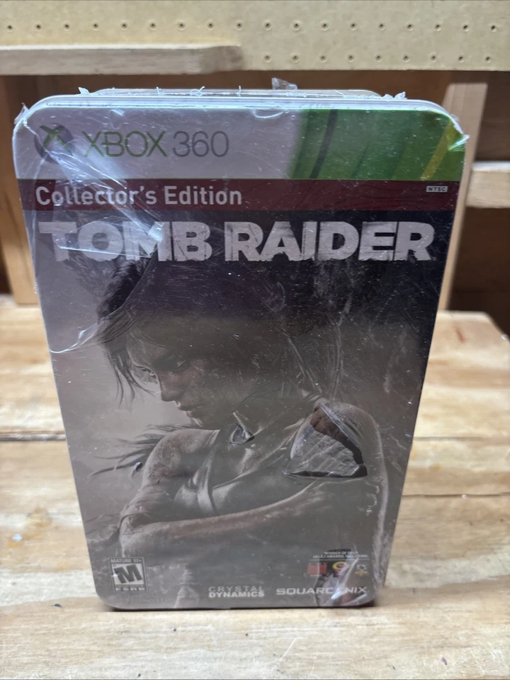 Tomb Raider XBOX 360 Collector's Edition w/Figure - NEW SEALED - Image 1 of 4