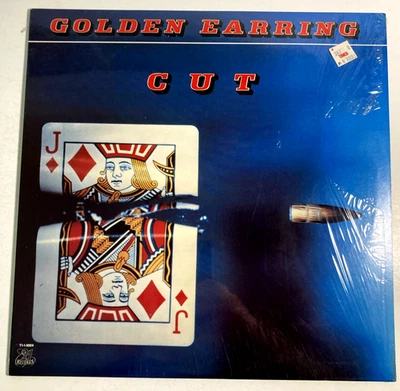 Golden Earring  "Cut" 1982 - LP Vinyl Record - 21 Records – T1-1-9004 - Shrink - Image 1 of 4