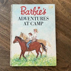 Vintage Barbie’s Adventures At Camp Hardcover Book 1964 Nice! - Bild 1 von 12