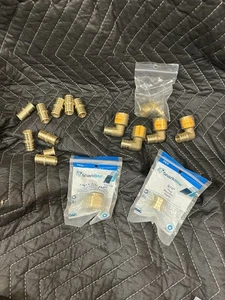 Shark Bite 3/4” Pex Fittings Assortment 16pcs - Picture 1 of 8