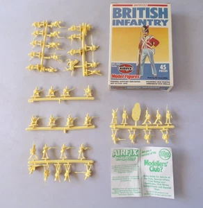 AIRFIX Model Figures Waterloo British Infantry Soldiers HO/OO Kit Boxed 9 01745 - Picture 1 of 9