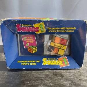 NUEVO Rompecabezas Milton Bradley Square-1 Square-One Twist 1991 caja sellada desgaste - Imagen 1 de 10