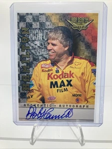 Bobby Hamilton KODAK MAX signed card 1999 WHEELS HIGH GEAR Hand#36/350 Top Etchn - Picture 1 of 7