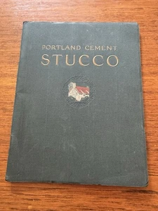 Vintage HOUSES OF STUCCO ATLAS PORTLAND CEMENT SALESMAN CATALOG BOOK ARCHITECT - Picture 1 of 13