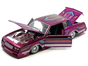 Maisto 1:24 Design 1986 Chevrolet Monte Carlo Lowrider Hot Pink - Picture 1 of 2