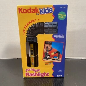Vintage Tyco Kodak Kids Flexible Flashlight Brand New Sealed - Picture 1 of 5
