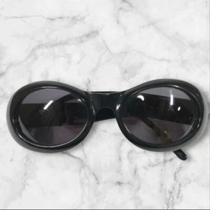 Gafas de sol GUCCI GG2400/N/S 807 marco ovalado negro borde completo 56 22 140 vintage Japón - Imagen 1 de 10