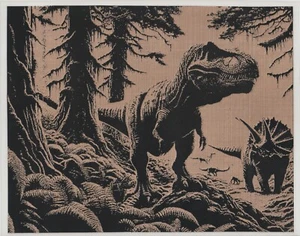 Tiragraffi T-REX art 8 x 10 - Foto 1 di 1