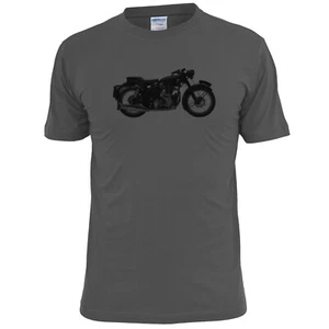 Camiseta para hombre Vecolette vintage con estampado de motocicleta - Imagen 1 de 2