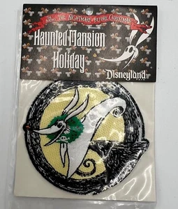 The Nightmare Before Christmas Disneyland Haunted Mansion Hoilday Zero Patch - Picture 1 of 2