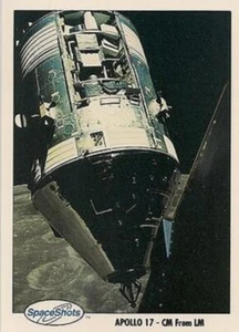 1990 Space Ventures - Space Shots - APOLLO 17 - CM From LM - Trading Card #45 - Bild 1 von 2
