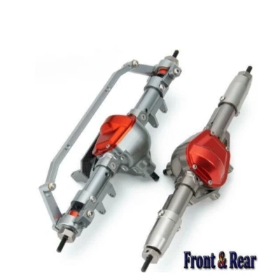 TFL CNC Metal Front Rear Axle Kits For 1/10 Scale Axial SCX10 RC Crawler Car - Image 1 of 4