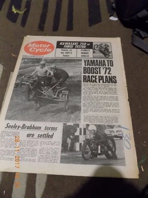  Motor Cycle/10,11,1971/kawasaki mach lv test/ags 125/british 250 mx gp - Image 1 of 4