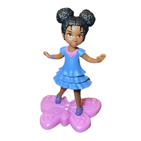 Fancy Nancy Bree James Black African American Girl Cake Topper Figure Jakks Cover