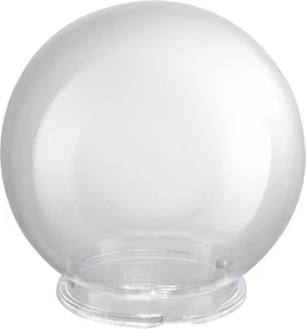 28001-60-11, 6" Clear Acrylic Replacement Lamp Post Globe with 3-3/4" Twist Lock - Picture 1 of 12