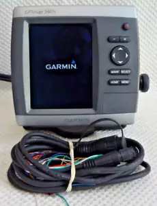 GARMIN GPSMAP 540S MARINE GPS CHART PLOTTER FISHFINDER w/ POWER & MOUNT - Picture 1 of 12
