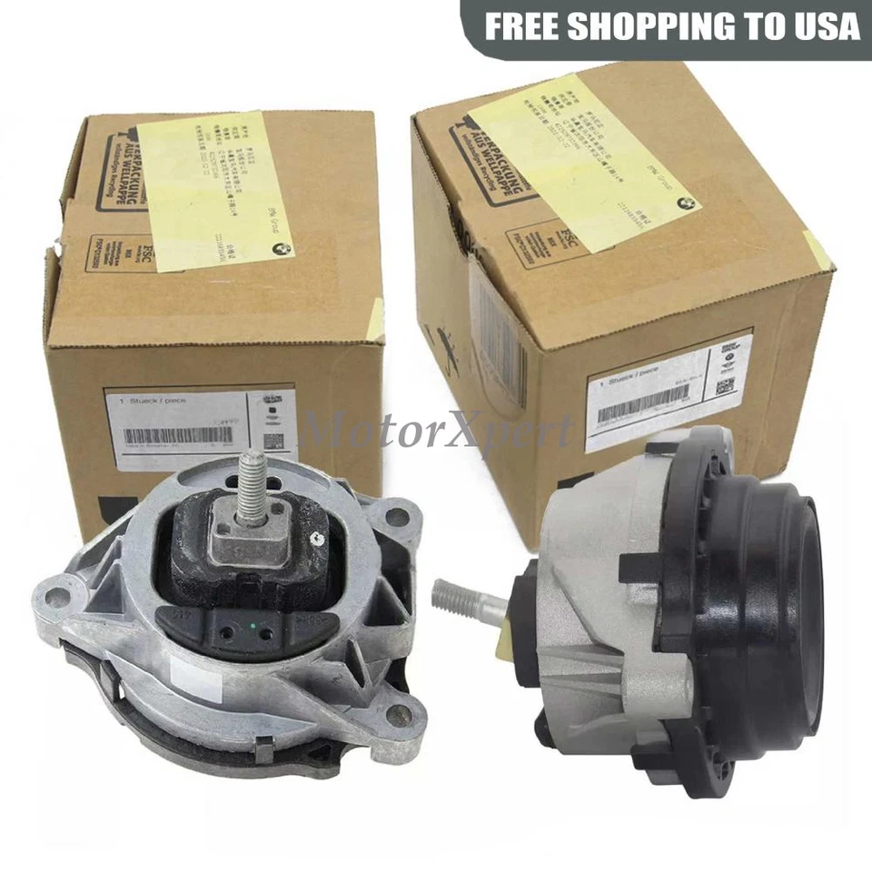 OEM 22116856183 2 pcs Engine Mounts For BMW 320i 328i 340i 428i 435i 440i M235i - Image 1 of 1