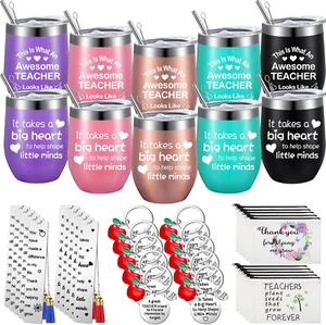 40 Pcs Teacher Appreciation Gifts Teacher Gifts Bulk for Women Includes 12 Oz Te - Picture 1 of 7