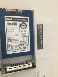 Dell EqualLogic 400GB SSD SAS WMWPW LB400M im Hot Plug Caddy 2,5" sff - Bild 1 von 1