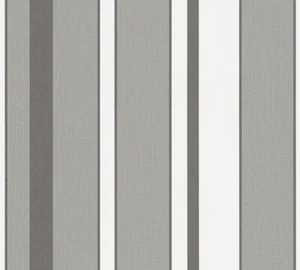 Brigitte Home Vliestapete Livingwalls Grau Weiß Streifen 943724 - Bild 1 von 1