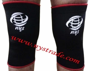 Knee Brace Support Pullover Elastic Sleeve Compression Control Pain Relief pair - Picture 1 of 4