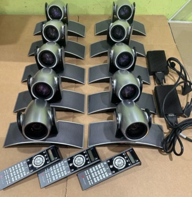 Qty 10 Polycom MPTZ-9 Eagle Eye III HD Video Conferencing Camera DVI - Image 1 of 4