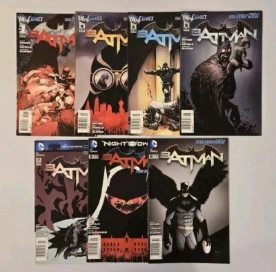 BATMAN NEW 52 #6 ***HTF NEWSSTAND***(DC 2011)***1ST APPEARANCE COURT OF OWLS*** - Image 1 of 4
