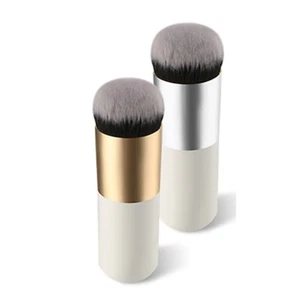 Flat Kabuki Face Brush Pick Your Color - Silver or Gold - NEW FREE S&H!! - Picture 1 of 5