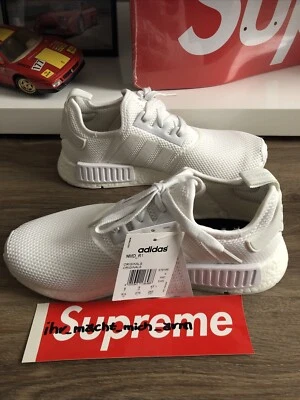 2016 Adidas NMD R1 3M Reflective Monochrome White US 9.5 EU 43 New DS - Bild 1 von 4