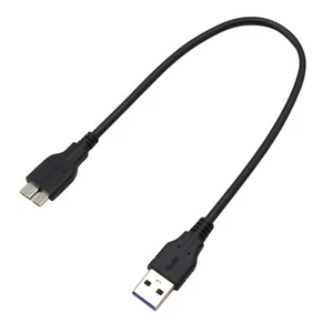 Cable de sincronización de datos de PC de 30 cm USB para disco duro portátil Toshiba 1048 - Imagen 1 de 1