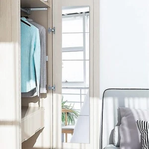 8Pcs Frameless Wall Mounted Full Length Combine Mirror Tiles 8" x 8" - Picture 1 of 7