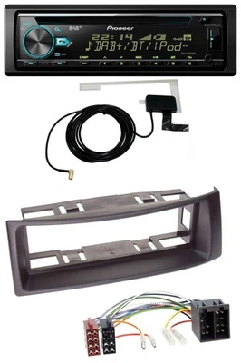 Pioneer MP3 AUX CD USB DAB Autoradio für Renault Megane Scenic bis 03 schwarz - Bild 1 von 4