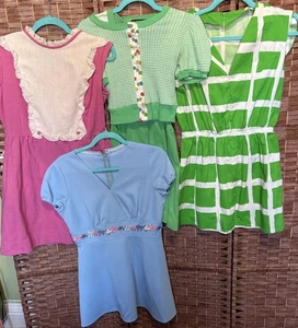 Vestido Vintage Años 60 70 5 Piezas Vestido Cambio Mod Go Go Revendedor Paquete LEER - Imagen 1 de 23