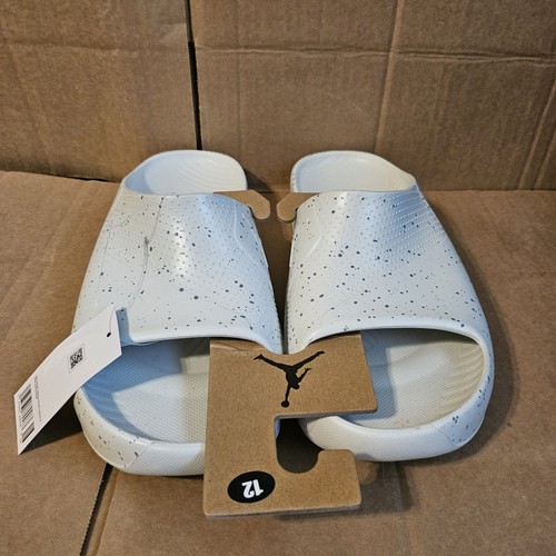 DX5575 003 Air Uomo Jordan Post Slide Argento Chiaro Argento Chiaro US Taglia 12 Uomo