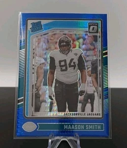 2024 Optic MAASON SMITH Blue Hyper Rated Rookie 269 Jacksonville Jaguars RC - Picture 1 of 2