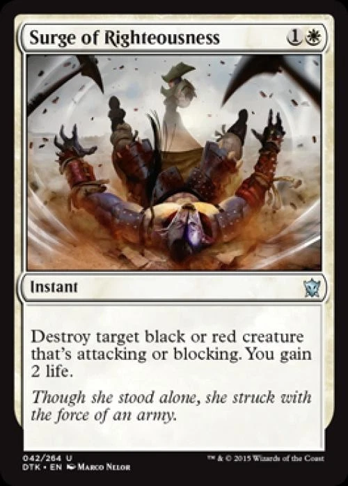 Surge of Righteousness - Medium Play MTG Dragons of Tarkir - Image 1 of 1