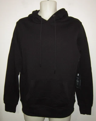 PRPS Hoodie Kangaroo Pocket Hooded Pullover Solid Black Sz S - Image 1 of 4