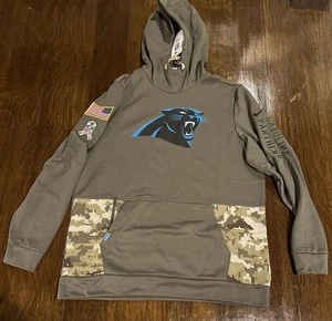 Nike Carolina Panthers Salute To Service Therma-Fit Hoodie Herren L neu mit Etikett NFL $ 100 - Bild 1 von 11