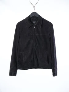 Vintage Hugo Boss Leather Jacket 48 - Picture 1 of 10