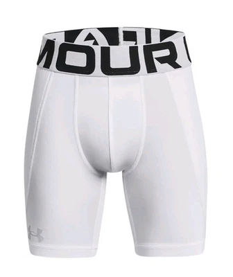 New Under Armour Boy's Diamond Utility Sliding Shorts with Cup - Image 1 of 4