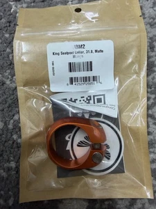 Chris King 1 1/4” 31.8mm Seat Clamp Bmx Bicycle Mango - Picture 1 of 3