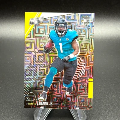 Travis Etienne Jr. 2021 Panini The National Escher Squares Prizm #'d 03/10 (RC) - Image 1 of 4