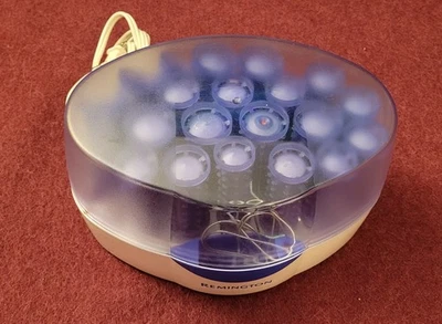 Remington Body Waves H-1080i 20 Hot Rollers Ionic Wax Core Hair Curlers 9 Clips  - Image 1 of 4