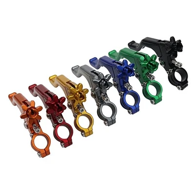 Motorcycle Clutch Lever Handlebar CNC Aluminum Reduced Resistance One Finger - Image 1 of 4